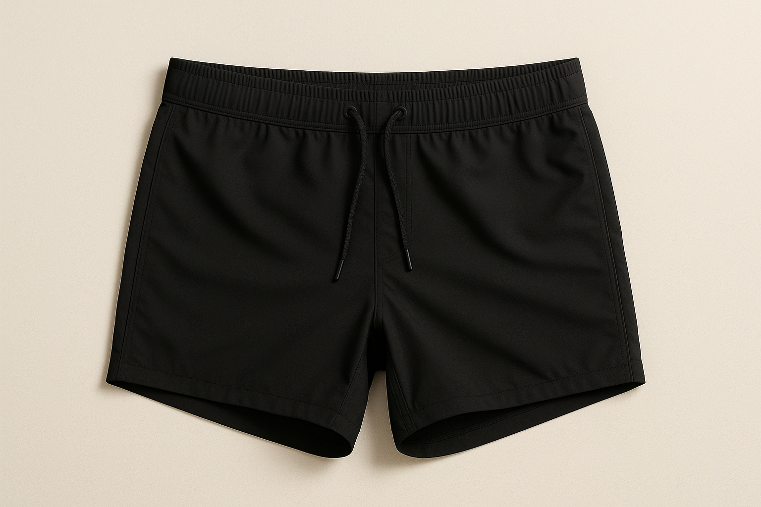 Black Swim Trunks